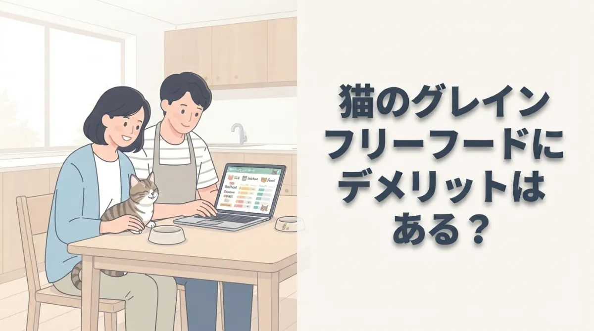 猫のご飯はグレインフリーにするべき？デメリットについて徹底解説