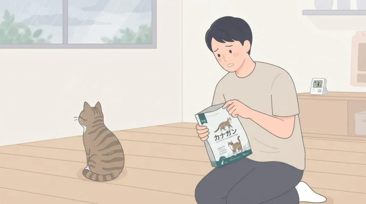 カナガンキャットフードの食いつきが悪い理由