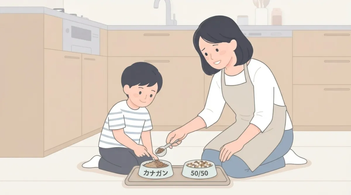カナガンキャットフードの食いつきが悪い時の解決方法