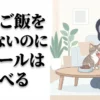 猫がご飯を食べないのにチュールは食べる時の原因と対策とは？