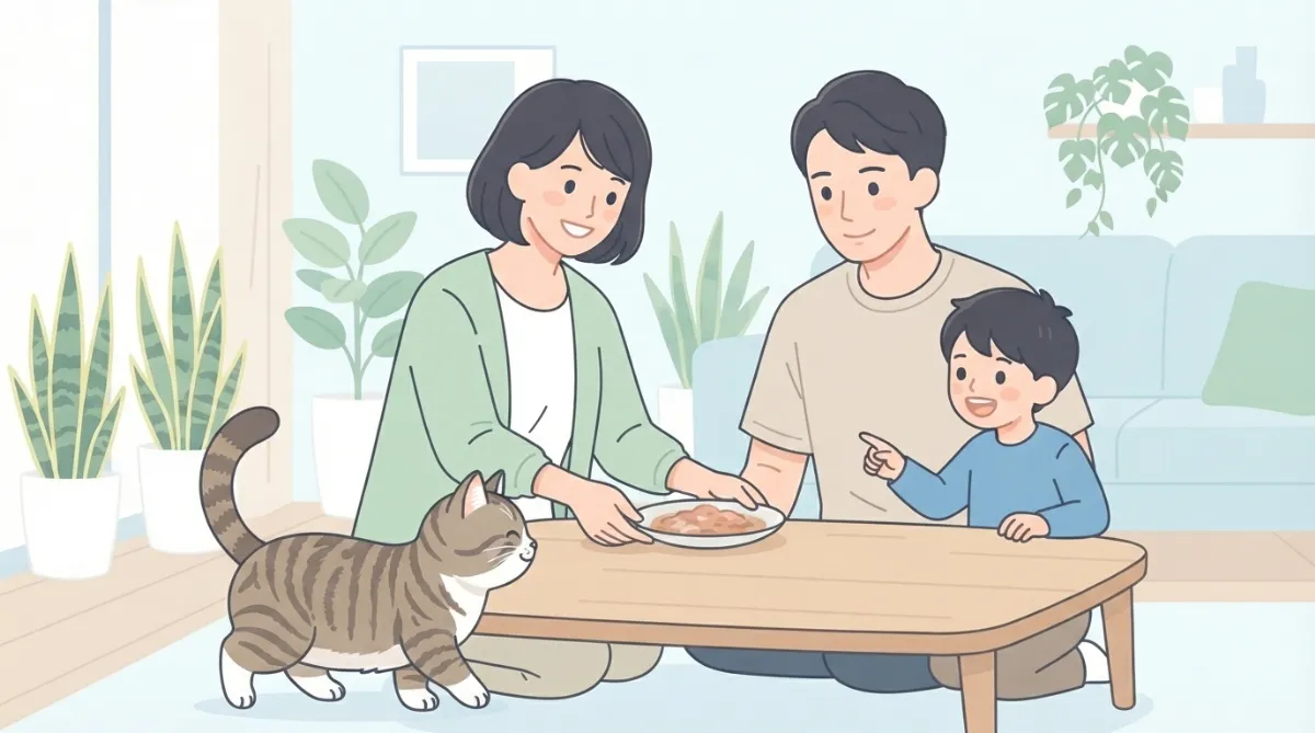 キャットフードのふやかし方が必要な理由と対象