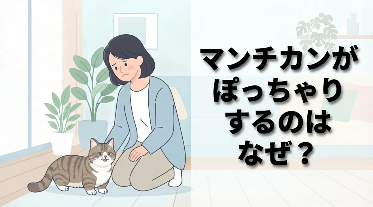 マンチカンがぽっちゃりするのはなぜ？原因から毎日の上手なケア方法まで徹底解説