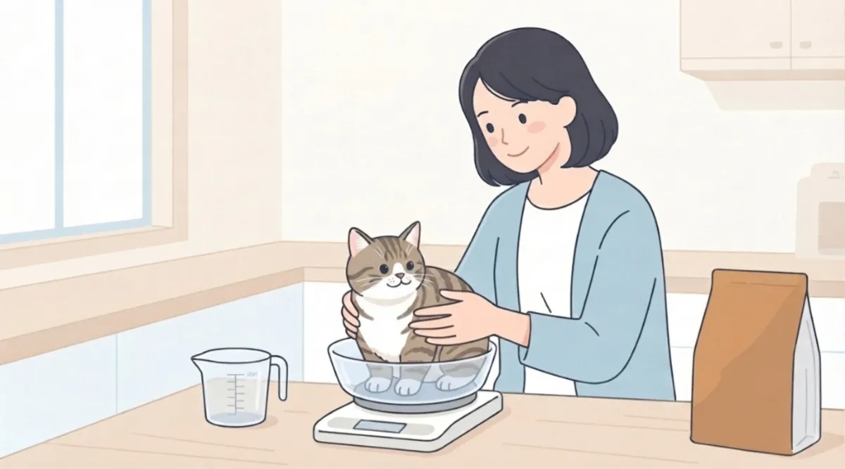 マンチカンの体重|平均を維持する日々の食事管理